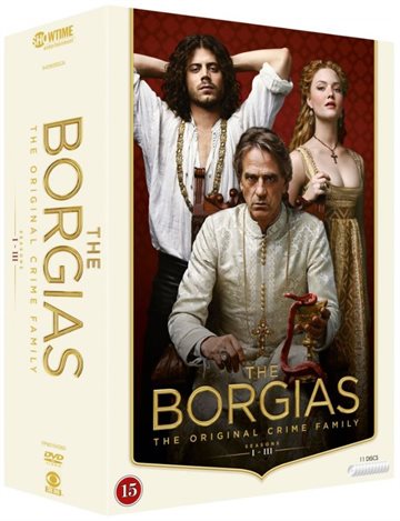 The Borgias 1-3 DVD Boks